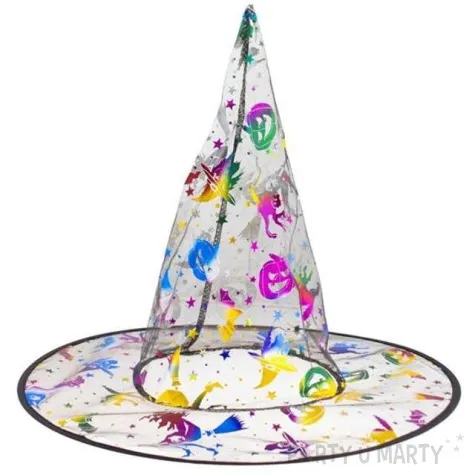 kapelusz kolorowa czarownica godan