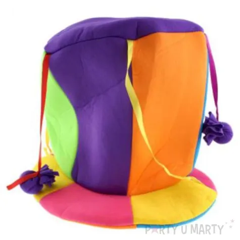 kapelusz kolorowe pomponiki