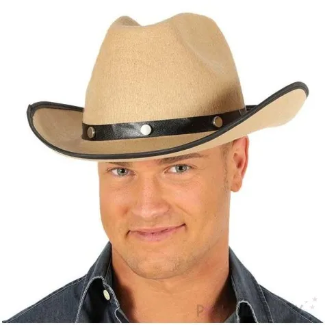 kapelusz kowboj bezowy guirca