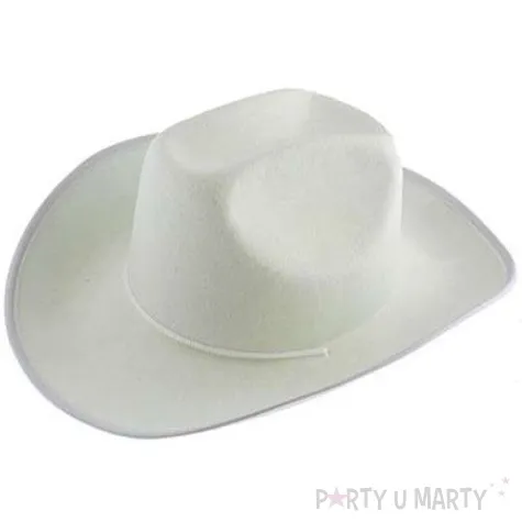 kapelusz kowboj bialy godan