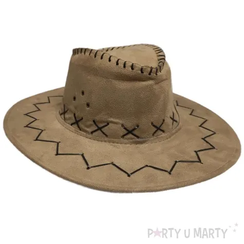 kapelusz kowboj brazowy arpex