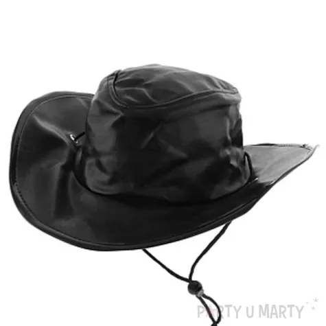 kapelusz kowboj skora