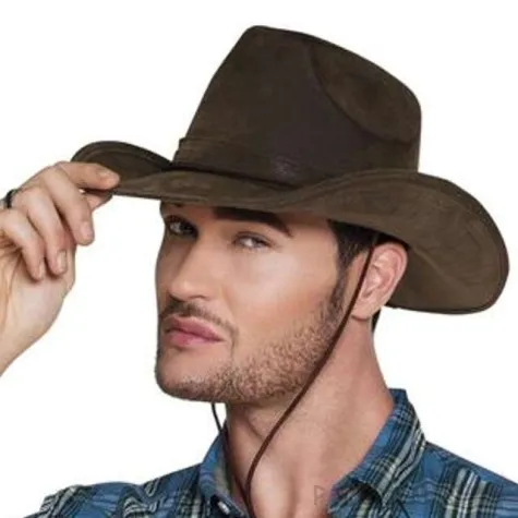 kapelusz kowboj z utah brazowy boland