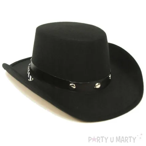 kapelusz kowbojski czarny tamipol