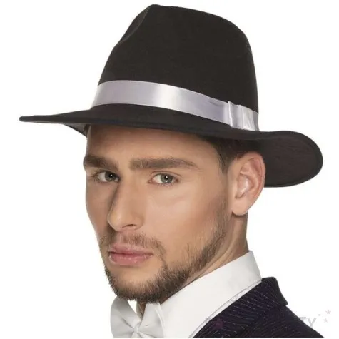 kapelusz mafioza czarny boland