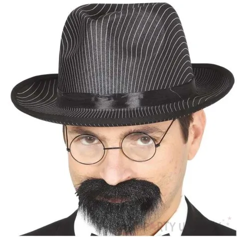 kapelusz mafioza gangster czarny guirca