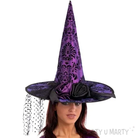 kapelusz magiczny urok fioletowy carnival toys