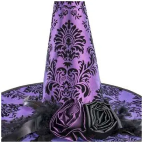 kapelusz magiczny urok fioletowy carnival toys