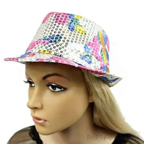 kapelusz motyle w cekiny