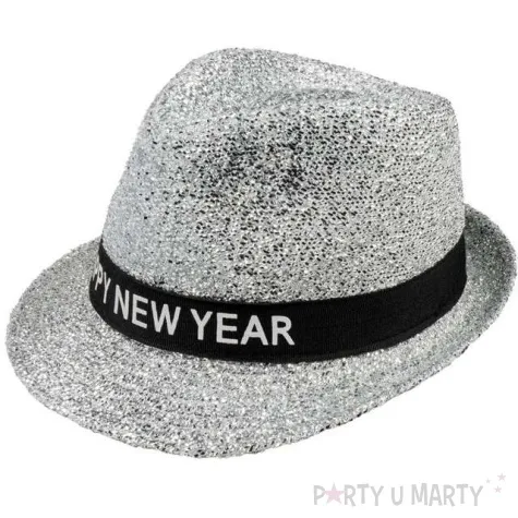 kapelusz new year boland srebrny