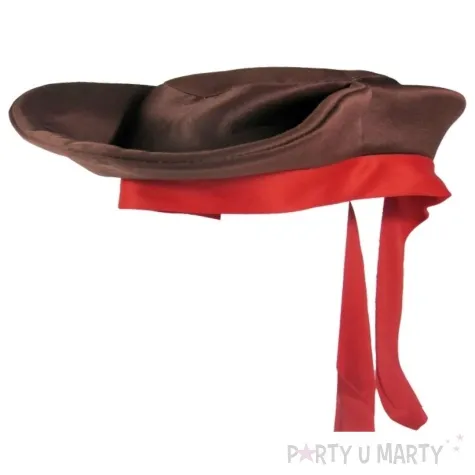 kapelusz pirat jack brazowy tamipol