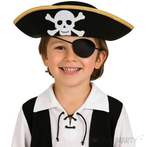 kapelusz pirat lux czarny godan rozmiar s