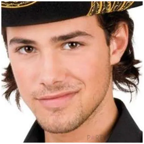 kapelusz pirat ze zlotym brzegiem boland