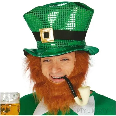 kapelusz skrzat swiety patryk cekinowy guirca