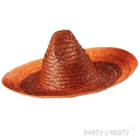 kapelusz sombrero pomaranczowy widmann 48 cm