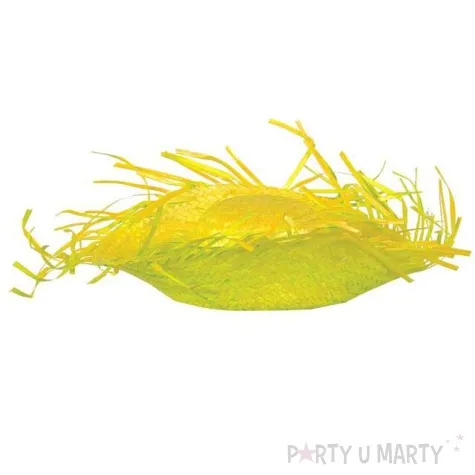 kapelusz strach na wroble zolty guirca