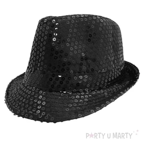 kapelusz super star czarny