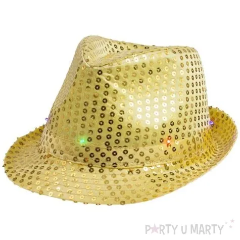 kapelusz swiecacy zloty godan