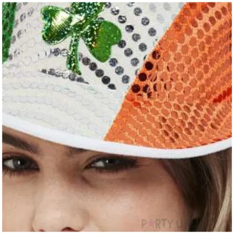 kapelusz swiety patryk irlandzki zielono czerwony smiffys