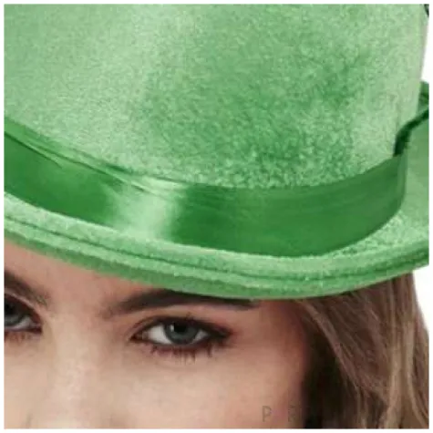 kapelusz swiety patryk z koniczynka zielony smiffys
