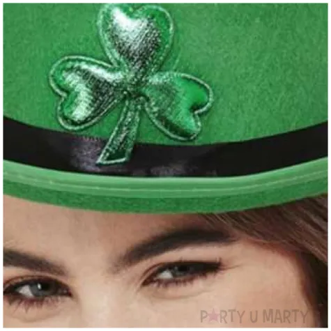 kapelusz swiety patryk z paskiem zielony smiffys