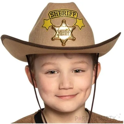 kapelusz szeryf brazowy boland