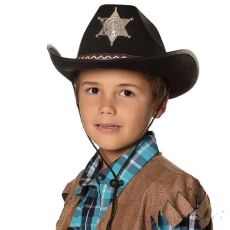 kapelusz szeryf czarny boland