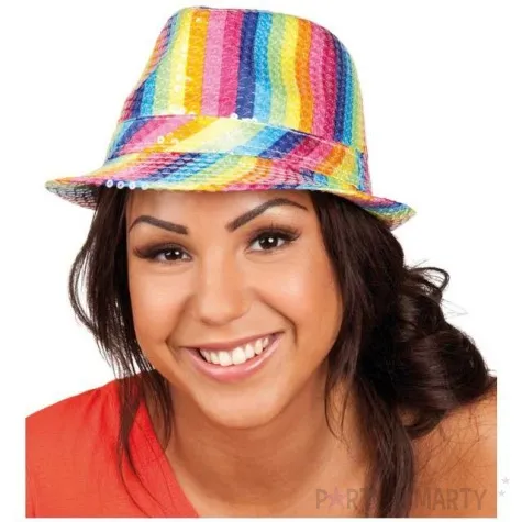 kapelusz teczowy popstar boland