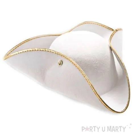 kapelusz venice bialy carnival toys