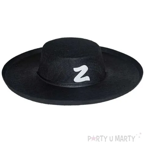 kapelusz zorro czarny amscan