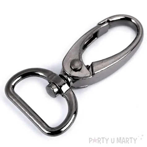 karabinczyk do toreb czarny stoklasa 49 mm