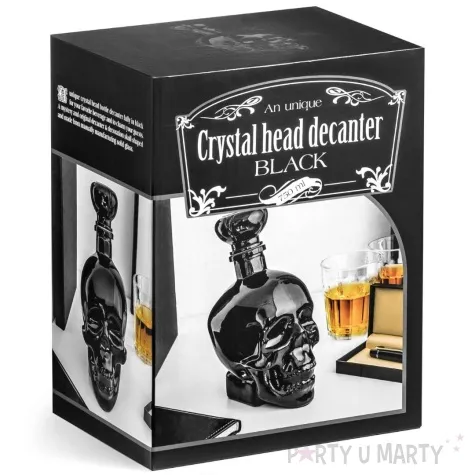 karafka czaszka czarny gadgetmaster 750 ml