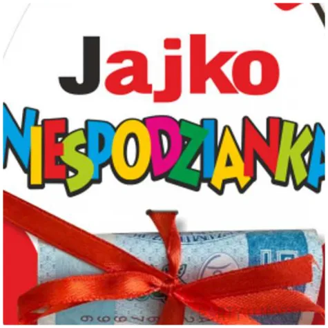 karnet na banknot jajko niespodzianka 125x85 mm