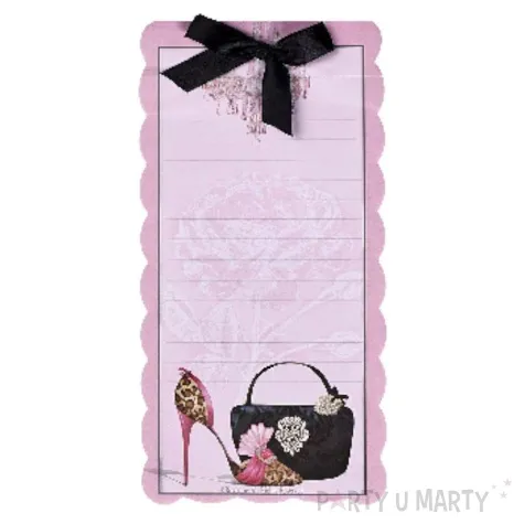 karteczki do notesu glamour roz godan