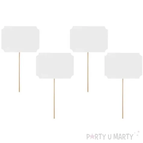 karteczki na patyczku partydeco 4 szt