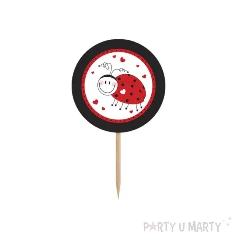 karteczki na piku biedronka 9 2 cm 6 szt