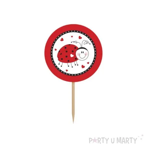 karteczki na piku biedronka 9 2 cm 6 szt