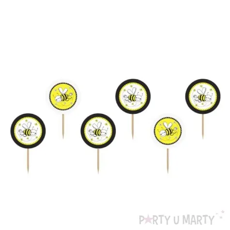 karteczki na piku pszczolka 9 2 cm 6 szt