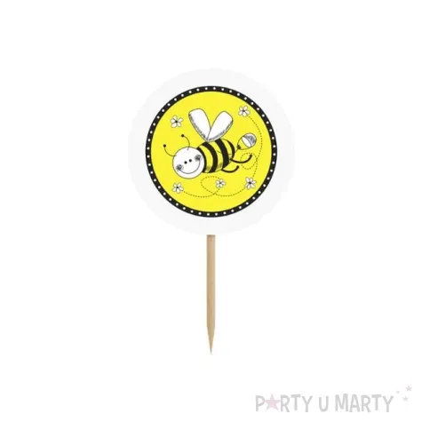 karteczki na piku pszczolka 9 2 cm 6 szt