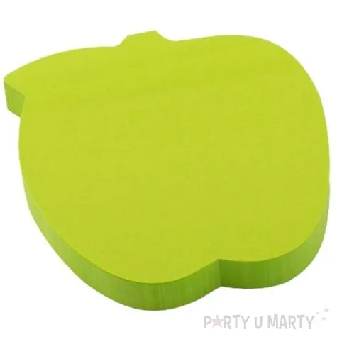 karteczki samoprzylepne jablko zielony d rect 75 x 75 mm 100 kartek