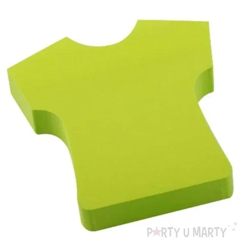 karteczki samoprzylepne t shirt zielony d rect 75 x 75 mm 100 kartek