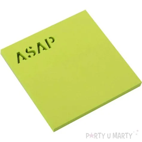 karteczki samoprzylepne z wycieciem asap d rect 75 x 75 mm 50 kartek