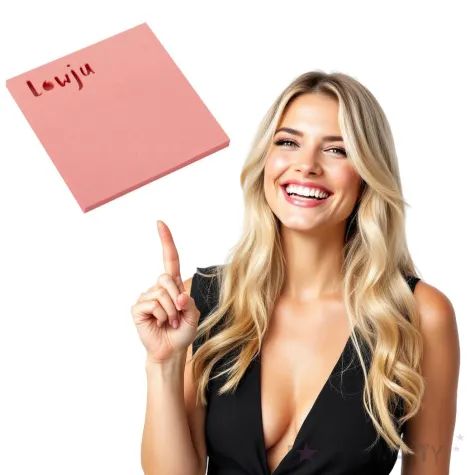 karteczki samoprzylepne z wycieciem lowju d rect 75 x 75 mm 50 kartek