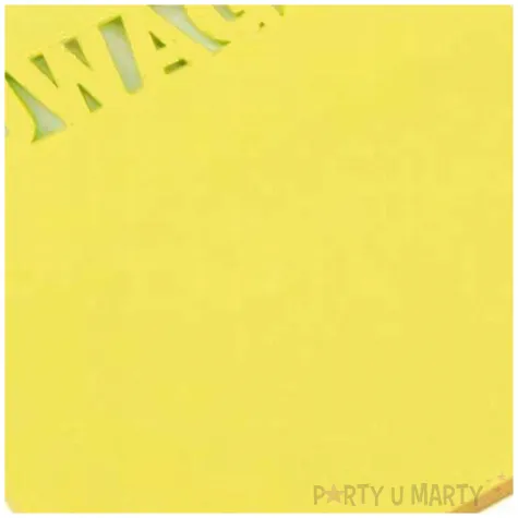 karteczki samoprzylepne z wycieciem uwaga zolty d rect 75 x 75 mm 50 kartek