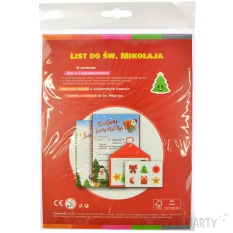 kartka list do sw mikolaja arpex 1 komp