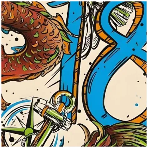 kartka okolicznosciowa 18 urodziny potwor morski henry a5