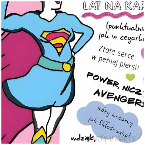 kartka okolicznosciowa 18 urodziny supergirl henry b6