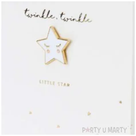 kartka okolicznosciowa gwiazdka twinkle twinkle partydeco 10 5 x 14 8 cm