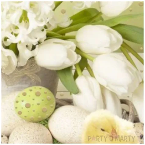 kartka okolicznosciowa laurka jajko wesolych swiat biale kwiaty maki 17 6 x 12 5 cm