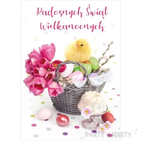 kartka okolicznosciowa laurka wielkanocna radosnych swiat wielkanocnych swiecka maki 11 7 x 1